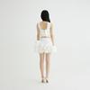 Leobyui Sliding Cake Skirt White