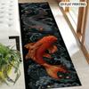 1Pcs Koi Fish Non-Slip Washable Area Rug Runner for Entryway, Living Room, Bedroom & Patio