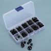 100pcs Plastic Doll Eyes Black Toy Accessories Doll Accessories Mushroom Buttons  Sewing Accessories
