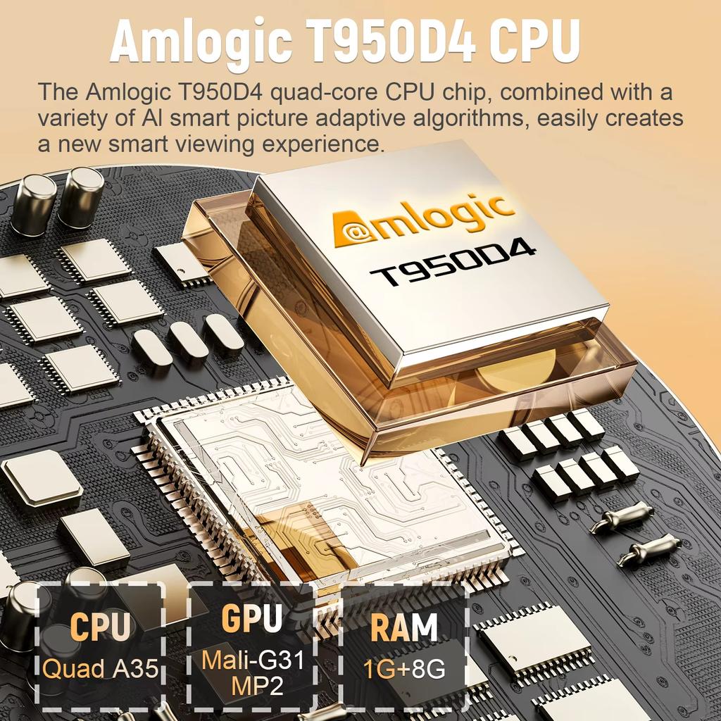 New TP350 Netflix Certification Projector 4K Android 13 Native Wifi6 BT5.2 1080P 650ANSI Portable Projector Auto Keystone Correction