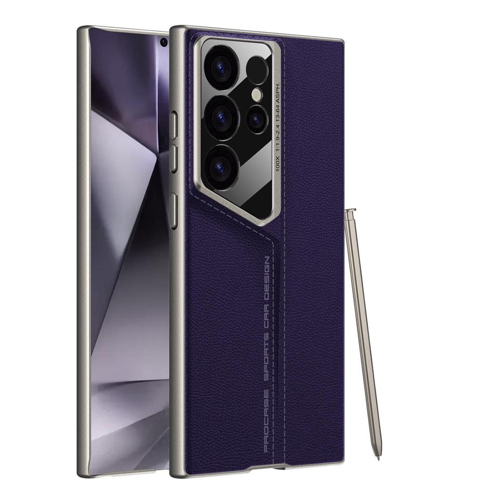 Samsung S24 Ultra/S23 Ultra Blade Leather Drop-Proof Phone Case