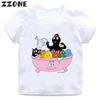 Hot Sale Cute Barbapapa Print Cartoon Kids TShirts Girls Clothes Baby Boys Short Sleeve T shirt Summer Children Topsooo5162