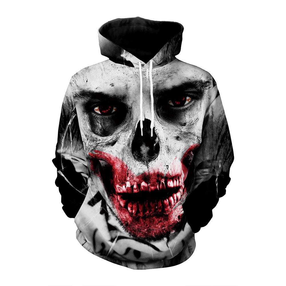 Autumn and winter new cartoon cartoon digital printing Halloween sweater