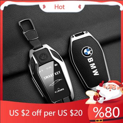 Sıcak 2025 BMW 5 7 Serisi G11 G12 G30 G31 G32 I8 I12 I15 G01 G02 G05 G07 X3 X4 X5 X7 İçin Araba Anahtar Kılıfı Çanta Otomatik İç Aksesuar