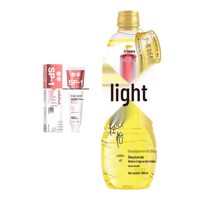 

Sanban Jasmine Whitening Toothpaste & Arowana Cooking Oil Gift Set