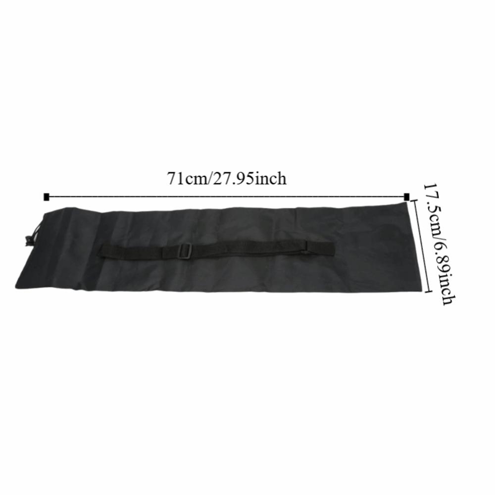 

2 Pcs With Adjustable Shoulder Strap Trekking Poles Storage Bag Walking Stick Pouch Hiking Gear 17.5*71cm
