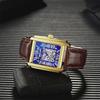Chenxi Relógio Automático de Ouro de Luxo Masculino Business À Prova d'Água Esqueleto Tourbillon Mecânico de Pulso