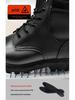 Men's Full Cowhide Wool-Lined Snow Boots - High-Top, Warm, Cold-Resistant Winter Leather Shoes