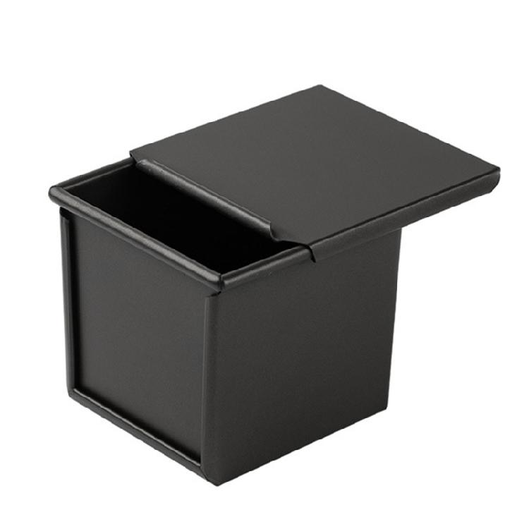 Comoda Scatola per Toast Cubo da 10 cm Stampo Metallico da Forno per Toast e Pasticcini Cucina Lega di Alluminio Stampo per Pane da Colazione