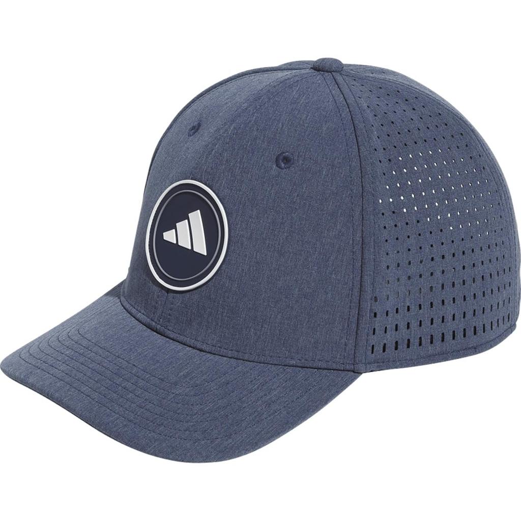 Adidas Golf Punching Golf College Free Size Men's Water-Repellent Cap, Navy, Melange,