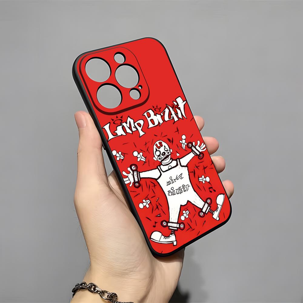

L-Limp Bizkit Band Phone Case For IPhone 17 Pro Max 16 15 14 Pro Max 13 11 X Xs Xr 8 7Plus Silicone Cover iPhone17 Pro