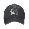 Yin und Yang Japanische Koi-Fische Baseballkappen Klassisch Used Gewaschen Snapback Kappe Unisex Stil Outdoor Verstellbare Kappen Mütze