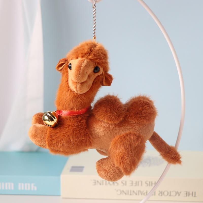 Cute Camel Plush Keychain - Adorable Desert Camel Doll Bag Charm