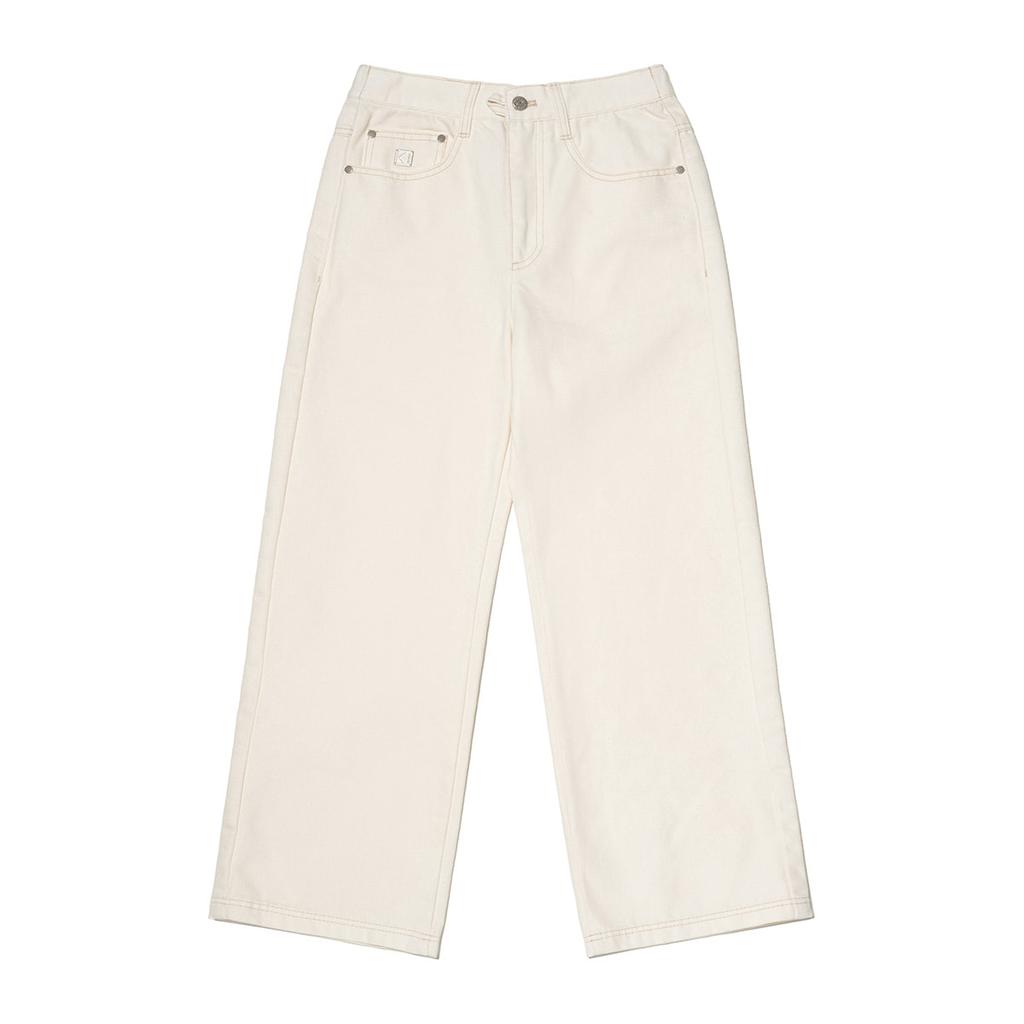 KODAK Rgb Straight Denim Pants Ivory