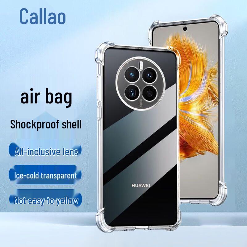CALIAO Huawei Transparent Anti-Drop Airbag TPU Phone Case