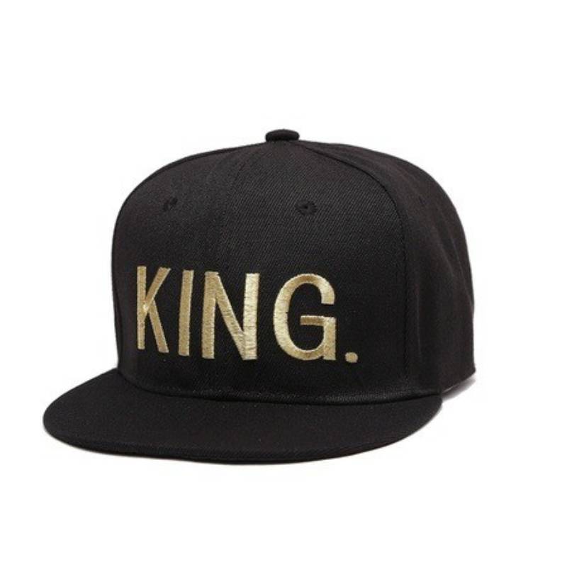 Kingqueen Embroidered Baseball Cap With Adjustable Fit For Streetwear Fans