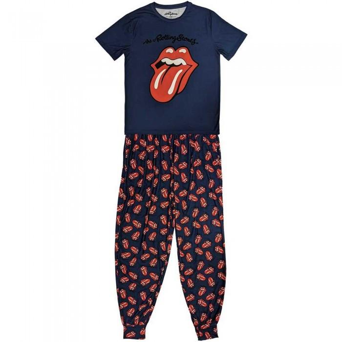 The Rolling Stones Unisex sada klasického pyžama s jazykem pro dospělé