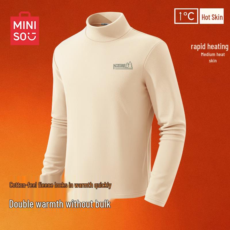 MINISO Men s Thermal Long-Sleeve Base Layer T-Shirt 3XL