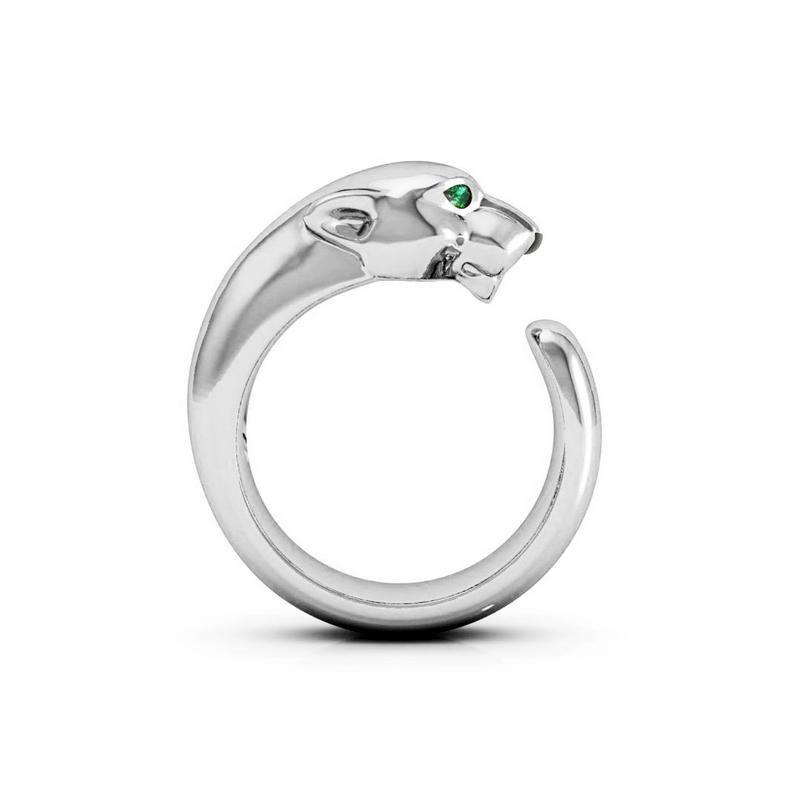 Украшения для рук Животное Леопард Открытое кольцо Креативная личность Кольцо для пары Кольцо Кольцо