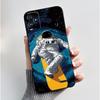 Anti-scratch Black Phone Case For BLU View 5 Pro Soft Casing For BLU View 5 Pro Trendy Style Penguins In The Snow Pattern Shell