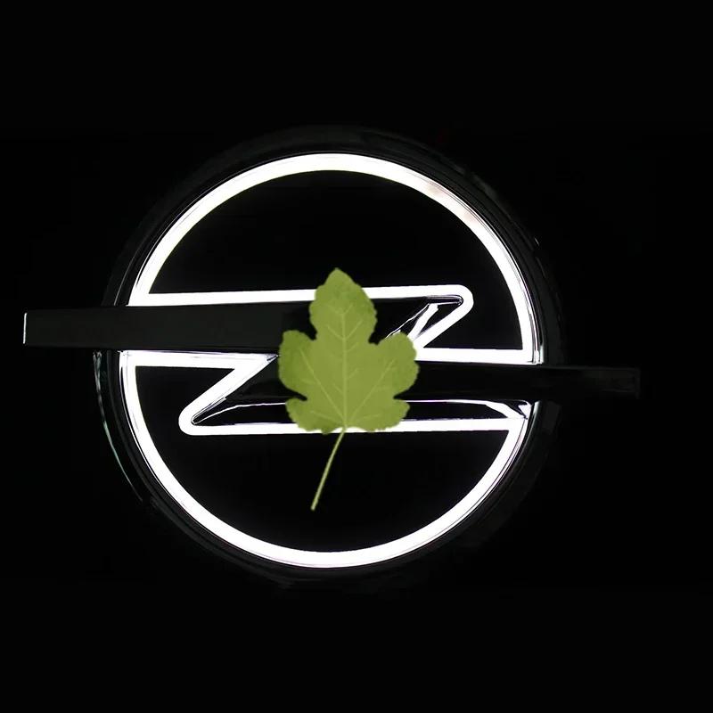 5D LED Light Emblem Trunk Sticker Auto Exterior Decoration Rear Logo Badge Light for OPEL Zafira Corsa Astra Vectra Antara Mokka