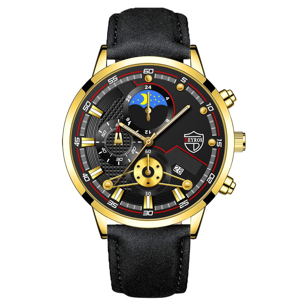 Belt Watch Men S Calendar Luminous Automatic Quartz Watch