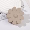 2023 New Chrysanthemum Matt Flower Plastic Hair Claw Clips Large Size for Women & Girls Thick Hair