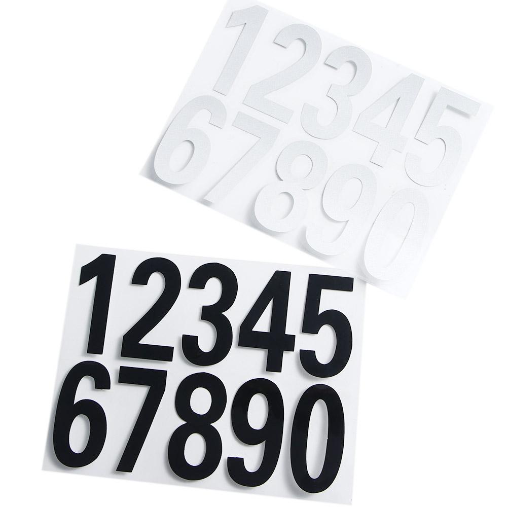 Dekoracja Samoprzylepna Wodoodporna Naklejka na Skrzynkę Pocztową Naklejka na Skrzynkę Pocztową Naklejka z Numerem Numery Adresowe