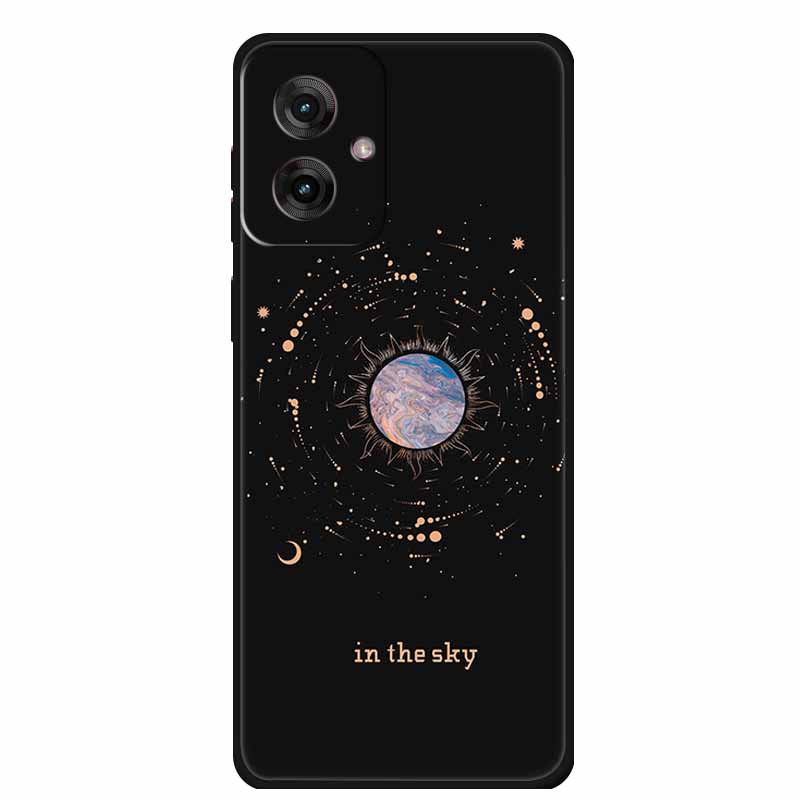 Etui do Motorola Moto G55 5G Luksusowe Miękkie Silikonowe TPU Tylna Osłona Etui na Telefon dla MotoG55 Ochronne Odporne na Wstrząsy Kolorowe Fundas