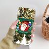 Průhledný kryt s červeným nosem losa a Santa Clausem pro Samsung Galaxy A52 A12 A51 A32 A21s A71 A32 A22 50 A70 A31 A72 5G