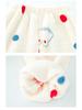 Kinder Winter Flannel Schlafanzug Set - Koralle, Samt, Verdicktes Trendiges Design für Mädchen