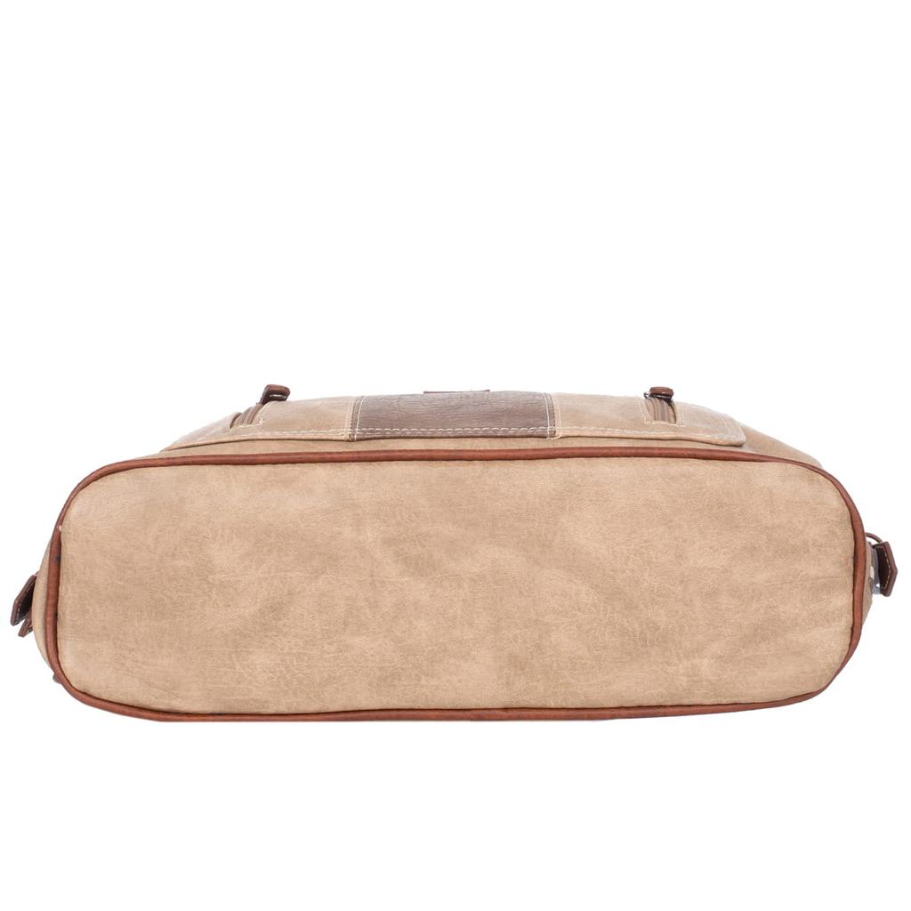 Vezze Boria Oro Ruda Leather Handbag