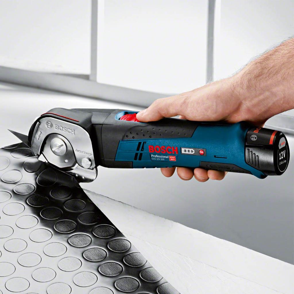 Bosch Professional Cordless with Blades Attached Charger Sold Multi-Cutter GUS10.8V-300H (Body Only, Separately)