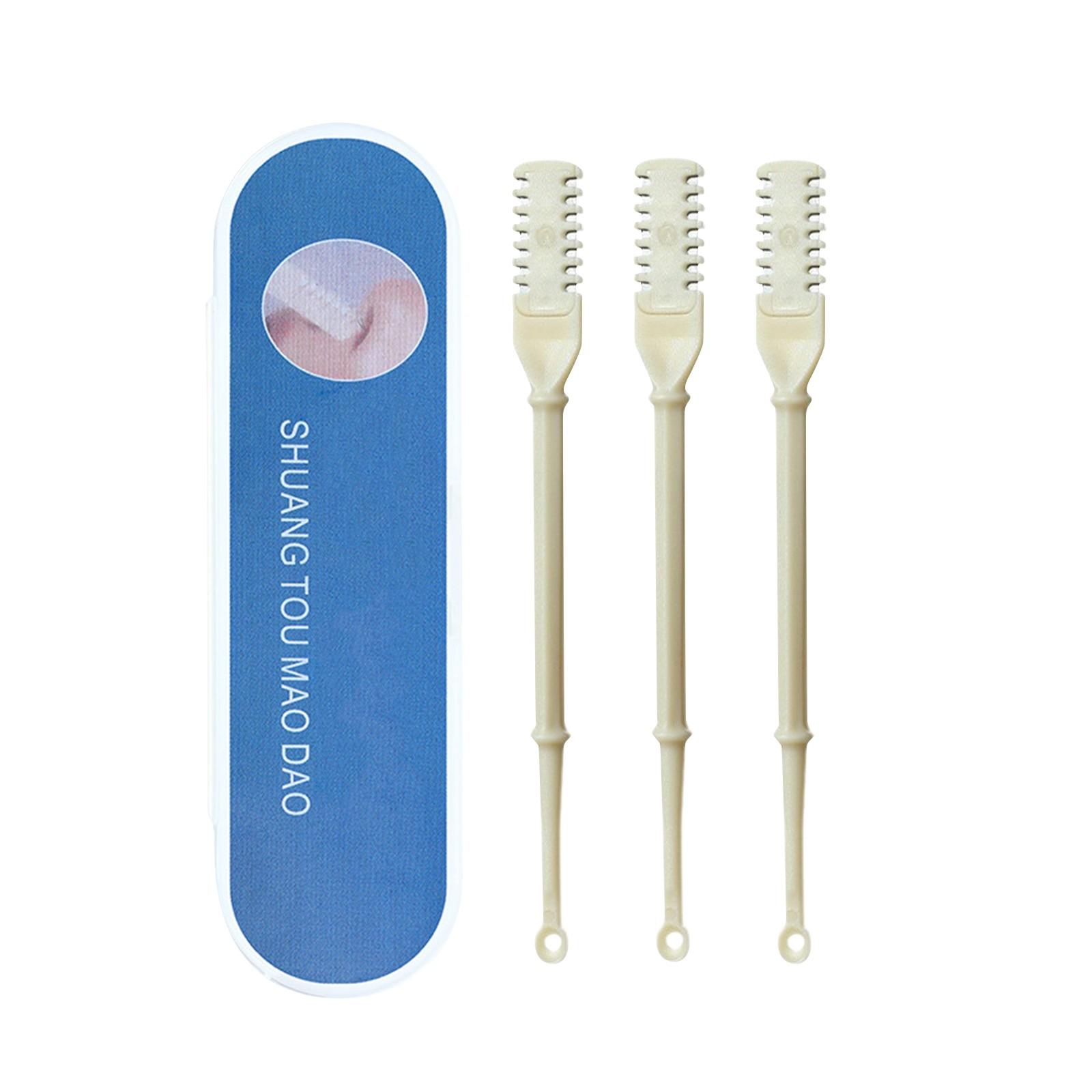 

2-в-1 машинка для стрижки волос в носу, двухсторонний нож для волос в носу, инструмент для удаления волос из ноздрей, вращающаяся на 360° машинка для стрижки волос в носу One Size