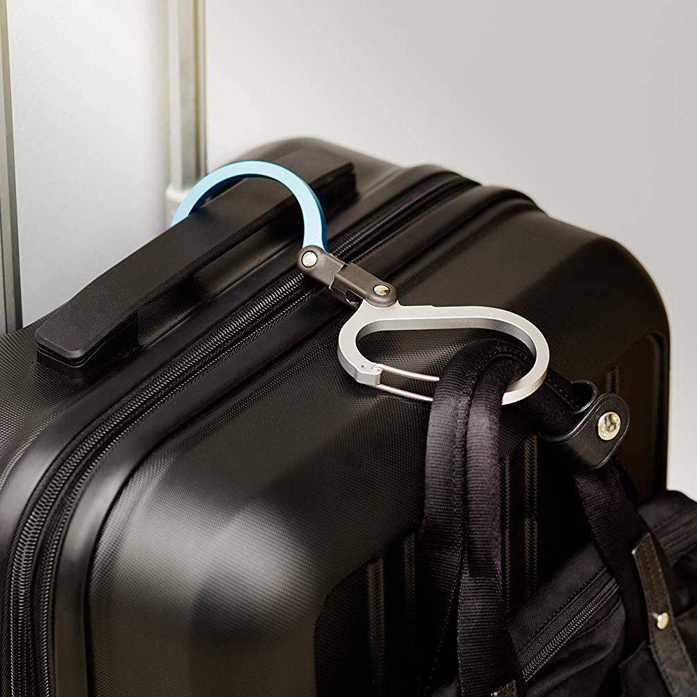 Mehrzweck-Outdoor-D-förmiger Karabiner-Schlüsselanhängerhaken