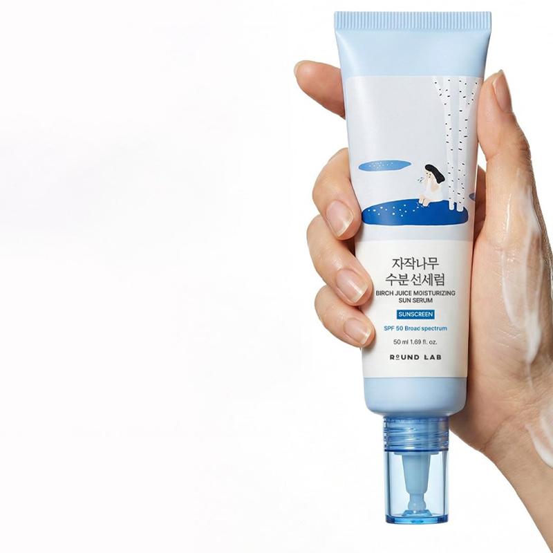 [ROUND LAB] Birch Juice Moisturizing Sun Serum SPF 50+ PA++++ 50ml