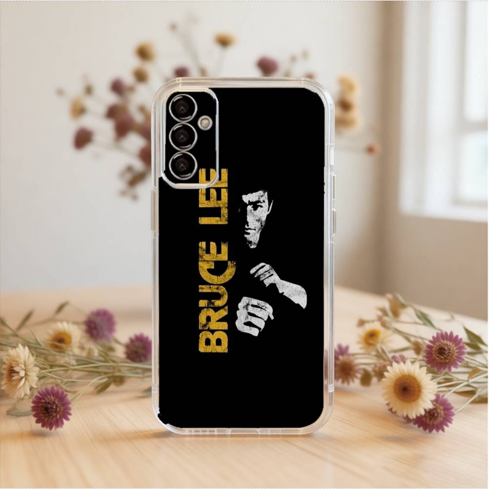 Cool B-Bruce Lee-es Phone Case For SamsungA10,12,20,21S,30,31,40,50,51,52,70,71 Transparent Cover Samsung a30 a20