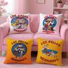 Los Pollos Hermanos Cushion Cover Plush Fabric Soft Double-Sided Printed Sofa Pillow Case Colorfast Home Decor Gift