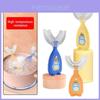 Kids Manual Ushaped Silicone Toothbrush For Oral Hygiene With Soft Bristles For Babies