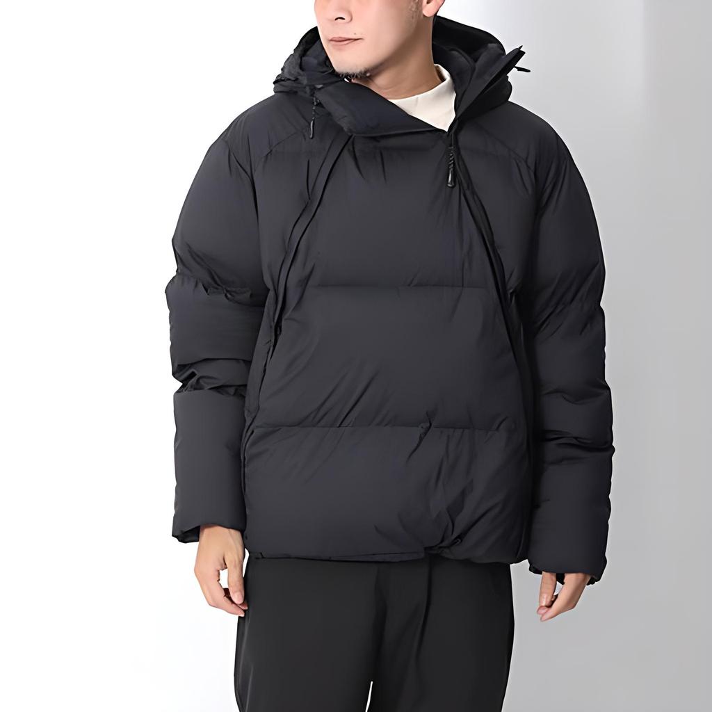 Snow Peak Jackets Unisex Black Hooded Moderate Other JK-22AU006