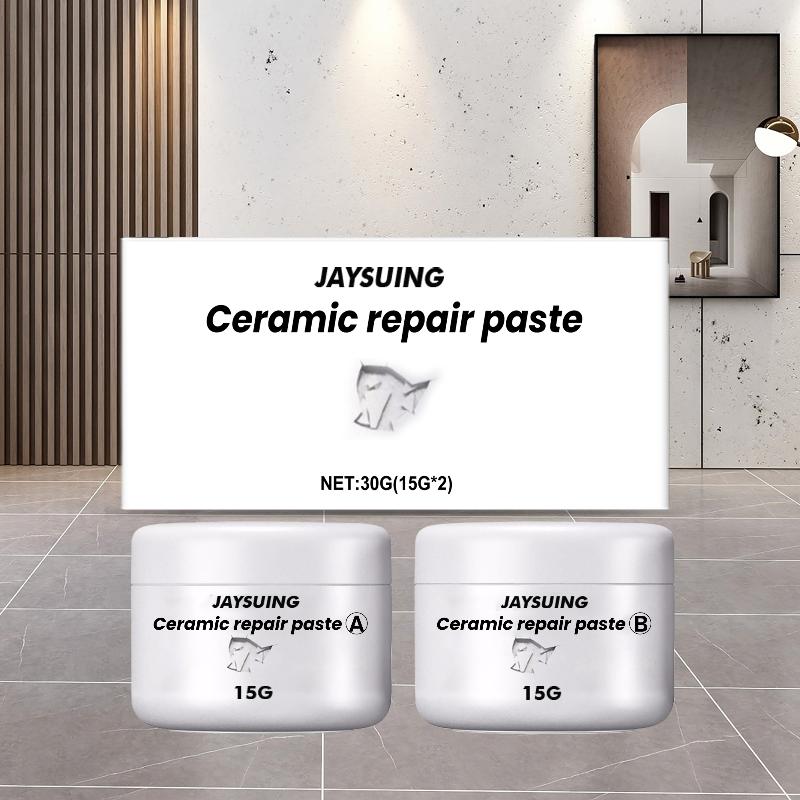 Jaysuing Tile Repair Agent Ceramic Cream Toilet Marble Hole Enamel Surface Repair Tile Adhesive Glue