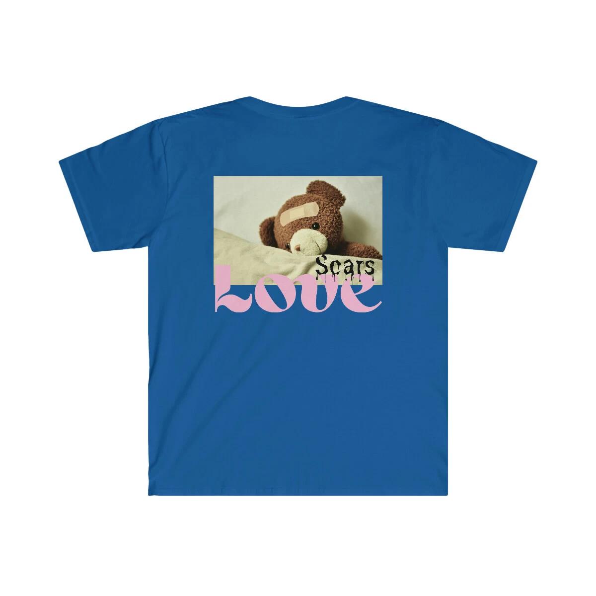 

Love Meme T-shirt- Love Scars Shirt/ Valentines Day T-shirt/ Men Couples shirt M