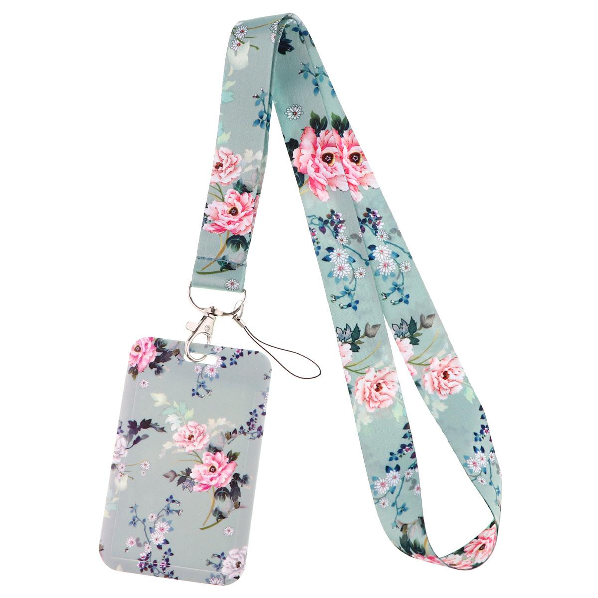 

Держатель для карт с изображением фруктов, чехол для бизнес-бейджа из АБС-пластика, чехол для сотрудника, студенческий ремешок, держатель для удостоверения личности, имени