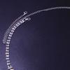 Multi Layer Waist Chain Alloy Shinning Body Chains with Dangle Heart Body Jewelry Accessories for Women and Girls