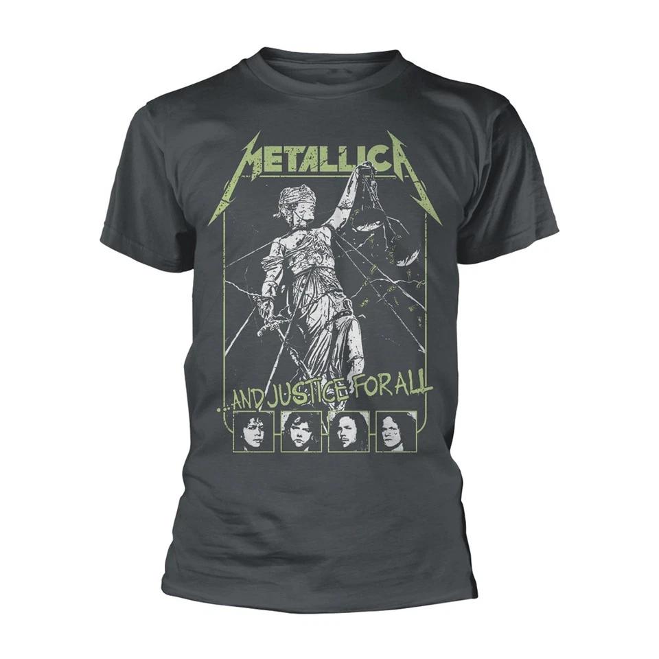 

Metallica And Justice For All Faces Licensed T-Shirt Men s- 4XL