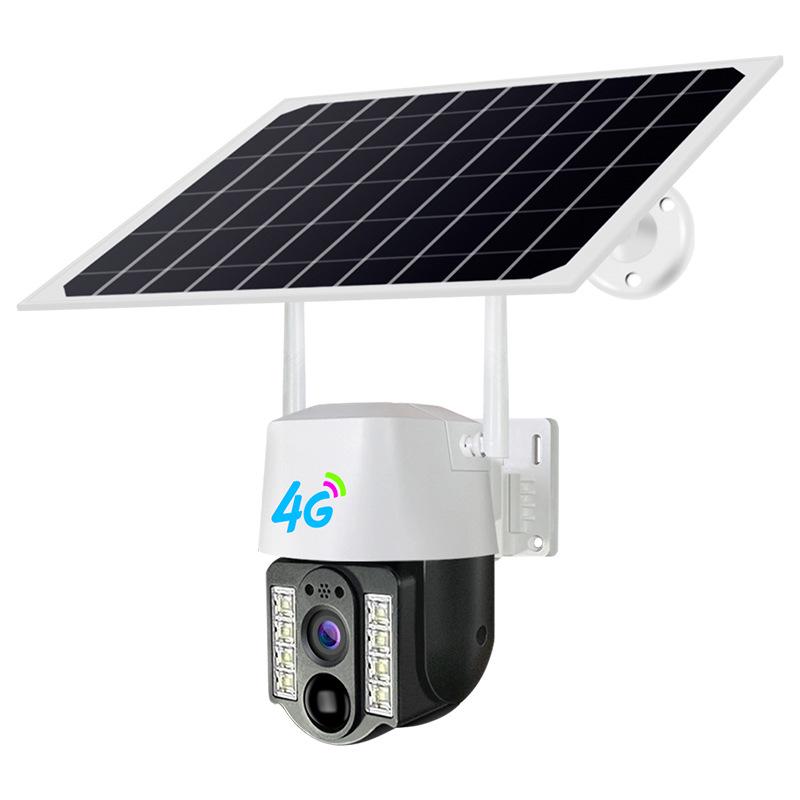 V380 Solar-Powered 4G Outdoor Surveillance Camera with HD Night Vision