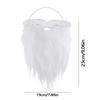 1/2/6/12Pcssanta Beard White Santa Beard For Adults Christmas Santa Claus Gnome Cosplay Beard Costume For Adults Teens Fake
