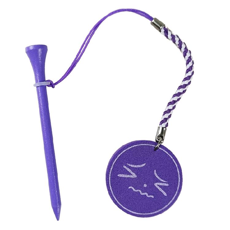 Magnetic EVA Foam Printing Golf Ball Holder Tees Golf 83mm Tees with Multi-color