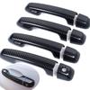 For Toyota Prado 150 Land Cruiser Prado J150 2010 -  LC150 LC200 Carbon Fiber Door Handle Cover Trim Car Styling Accessories
