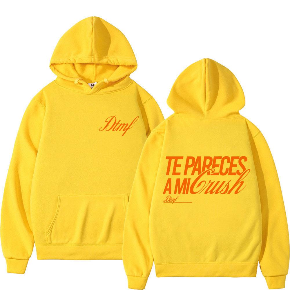 Rapper Bad Bunny Fashion Graphics Hoodie Unisex Fashion Casual Pullover Long-sleeved Loose Casual Harajuku Aesthetic Hoodies